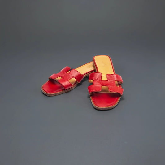 Epsom Oran Sandals 39 Red