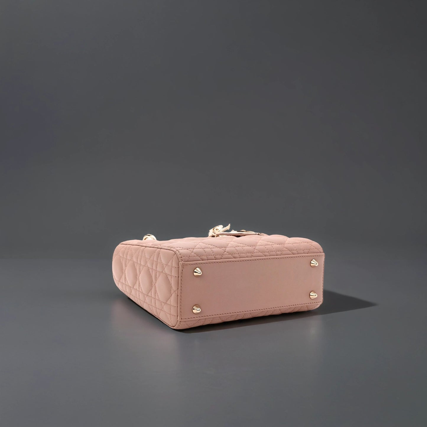 Lambskin Cannage Small My ABC Dior Lady Dior Blush