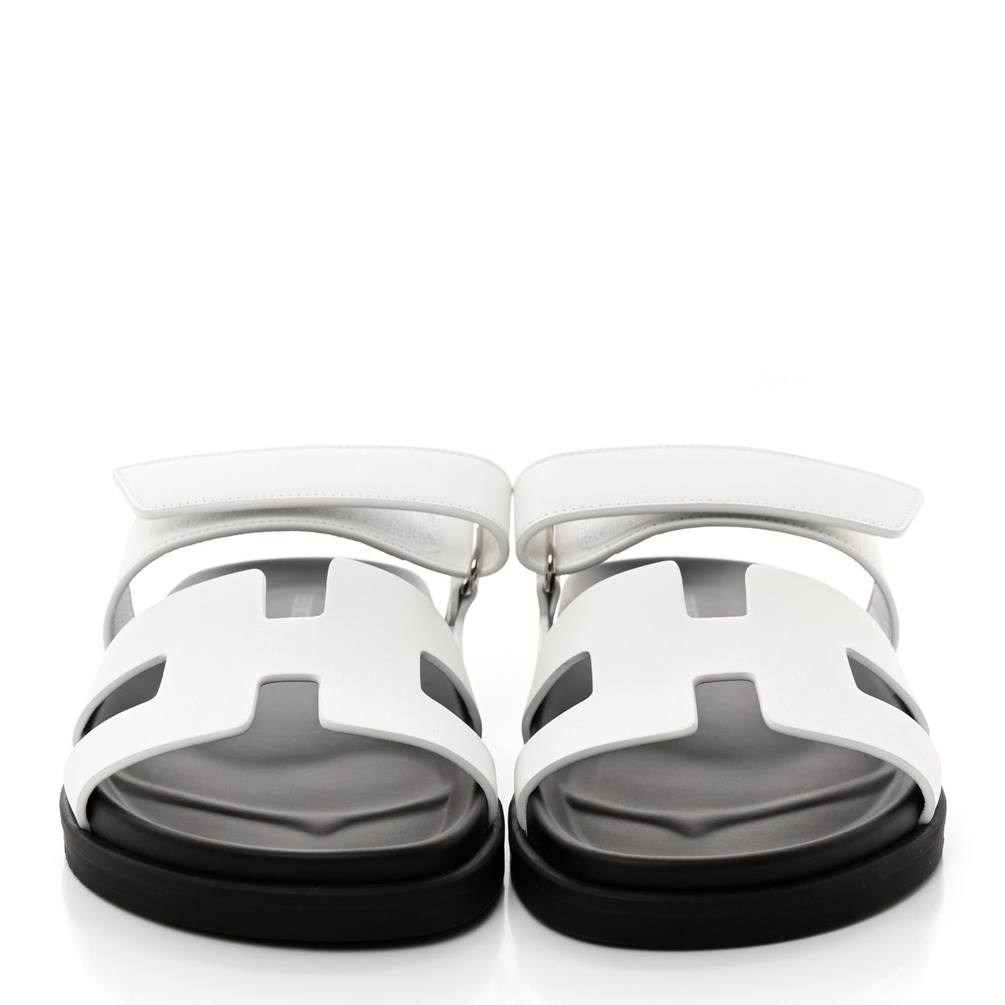 Calfskin Womens Chypre Sandals 38.5 White