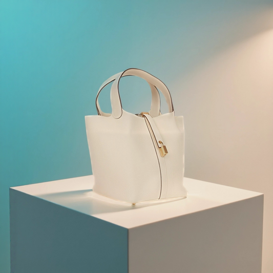 Taurillon Clemence Picotin Lock 22 MM Nata