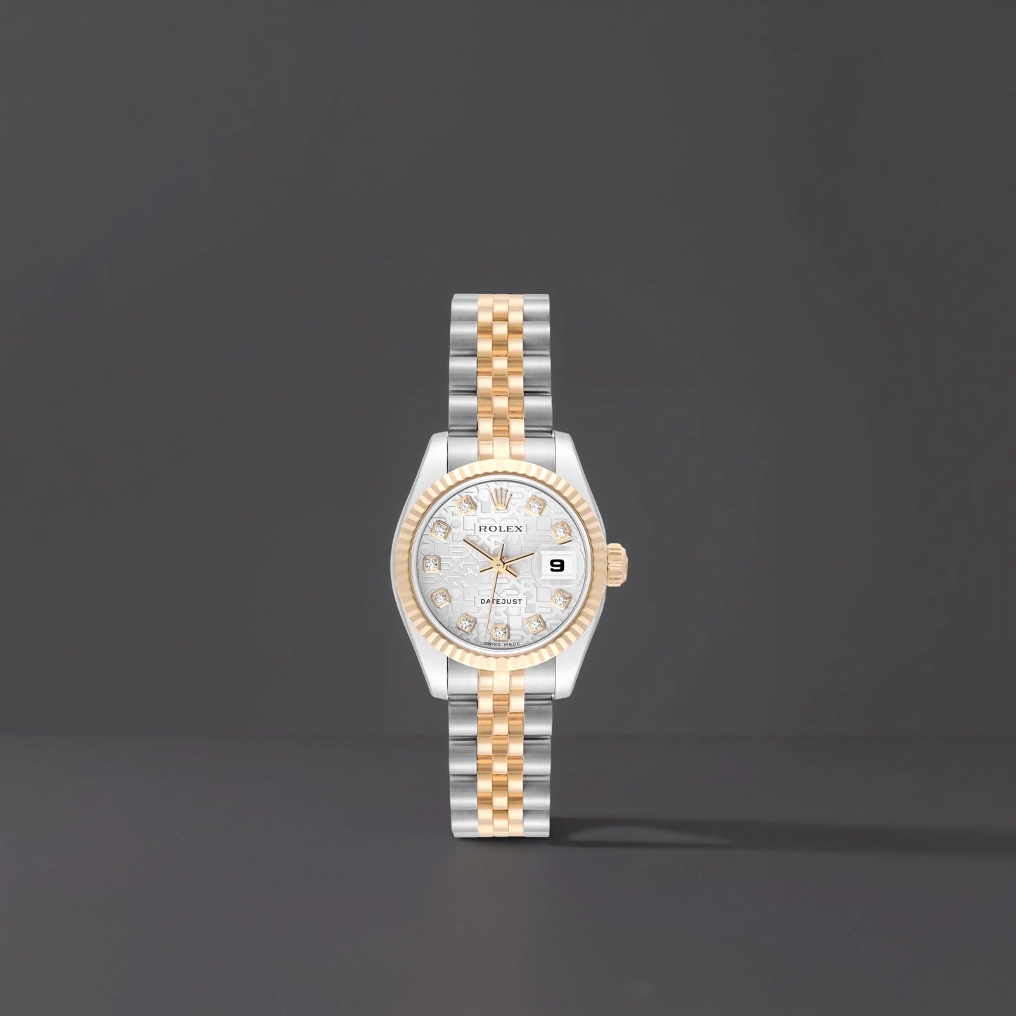 Rolex Datejust 26 Steel Yellow Gold Diamond Dial  Watch