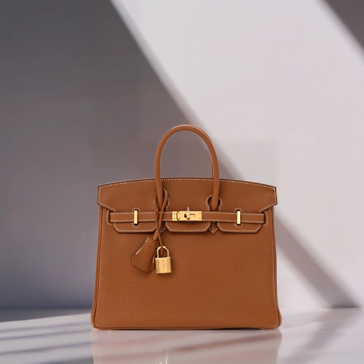Togo Birkin 25 Gold