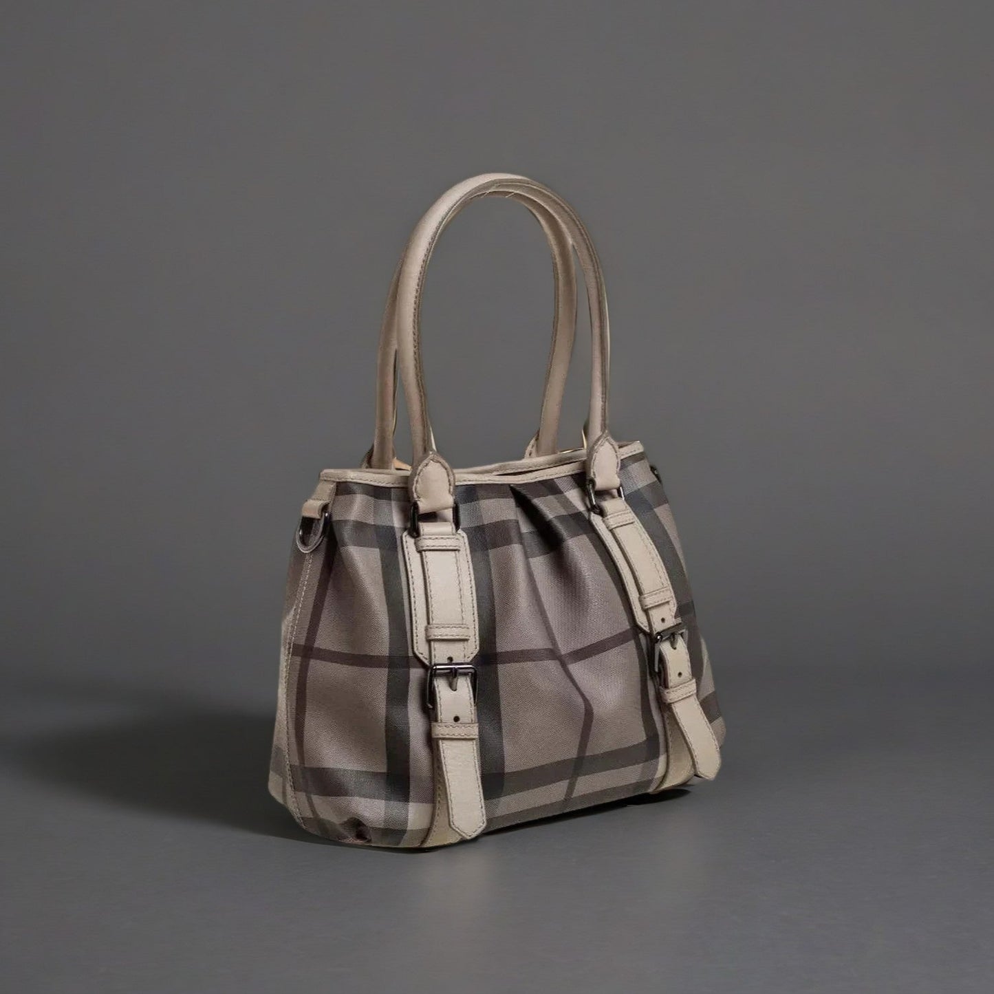 Smoked Check Small Northfield Tote Trench