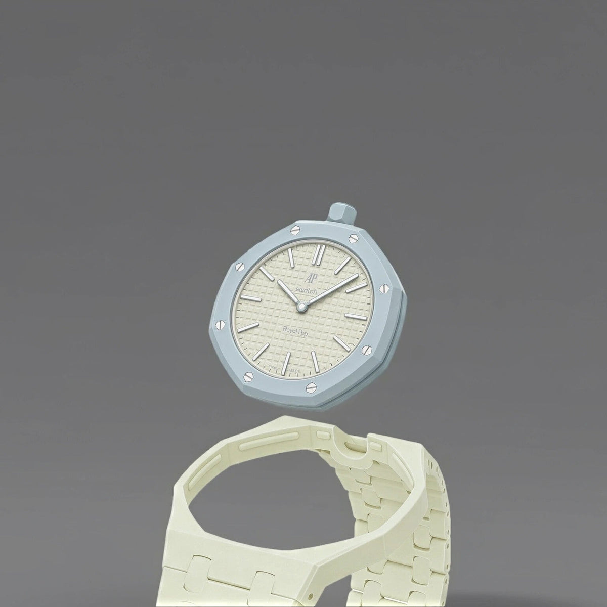 Audemars Piguet X Swatch Royal Pop BLAUE ACHT With Strap