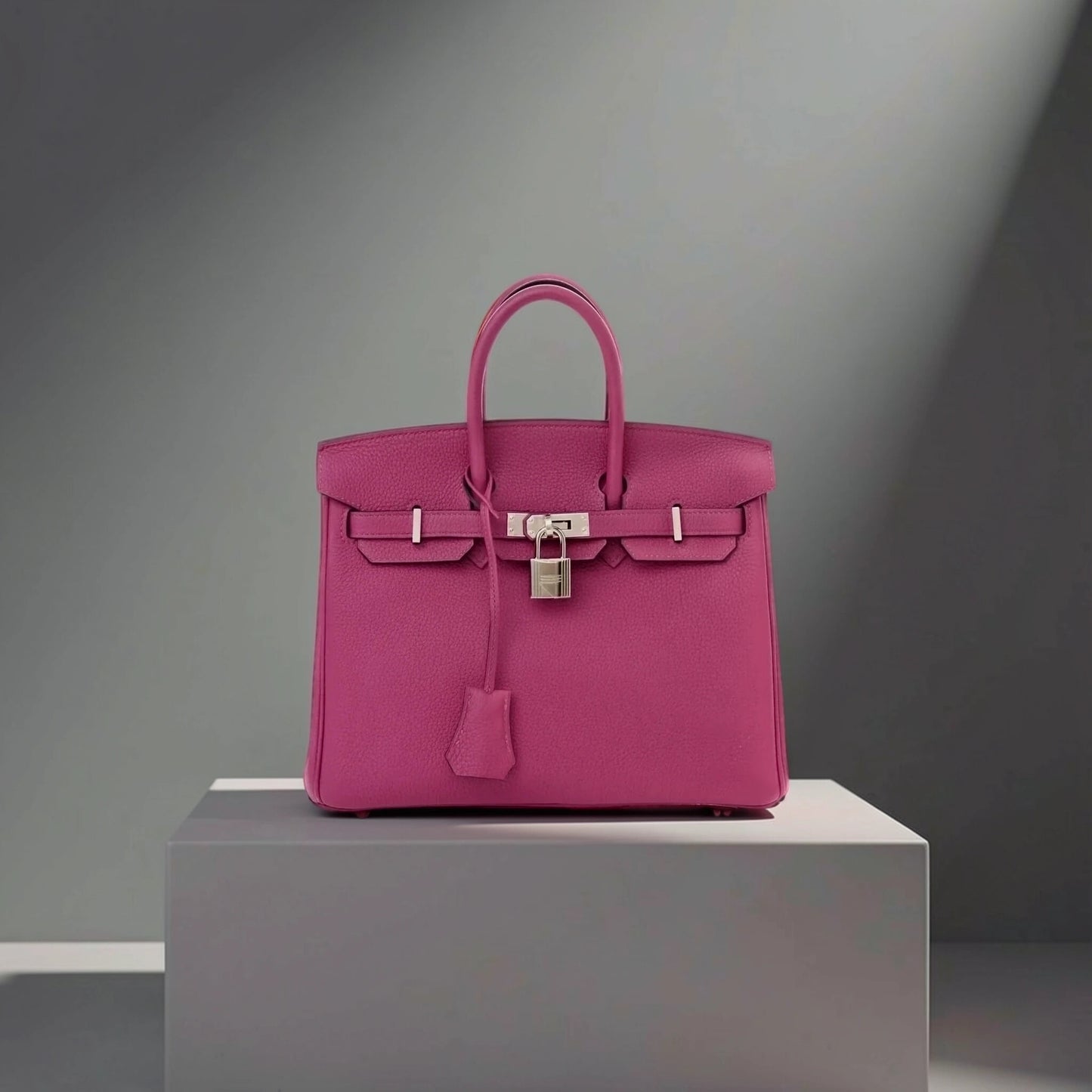 Togo Birkin 30 Rose Pourpre