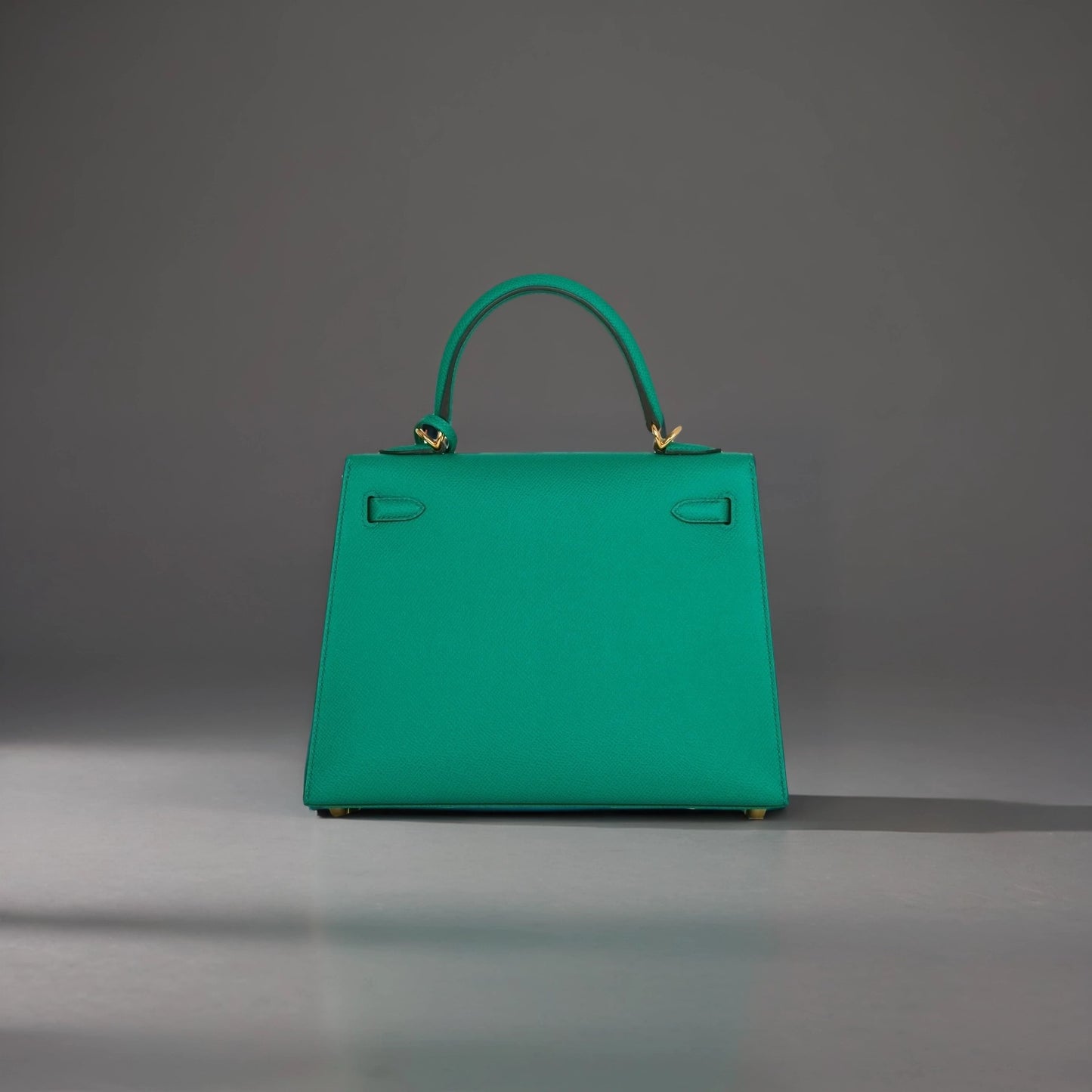 Kelly Sellier 25 Vert Jade Epsom Gold Hardware