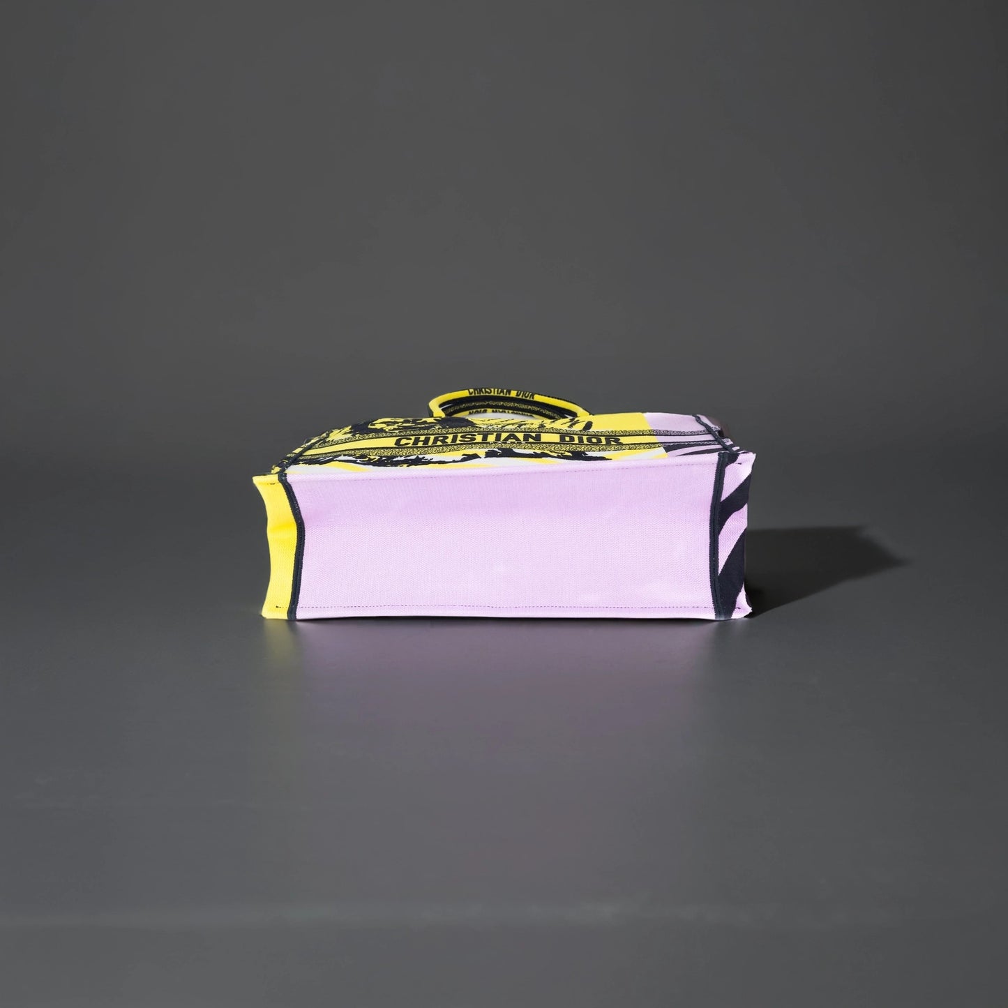 Canvas Embroidered Large Jungle Pop Book Tote yellow Multicolor