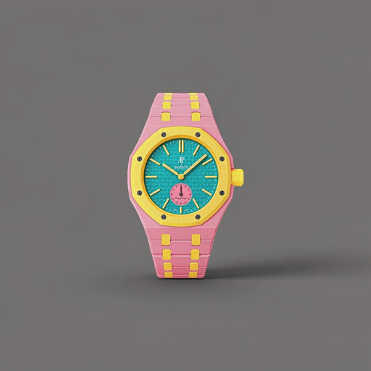 Audemars Piguet X Swatch Royal Pop OTG ROZ With Strap