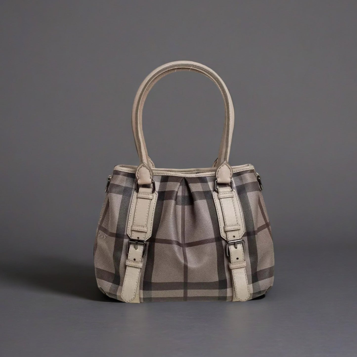 Smoked Check Small Northfield Tote Trench