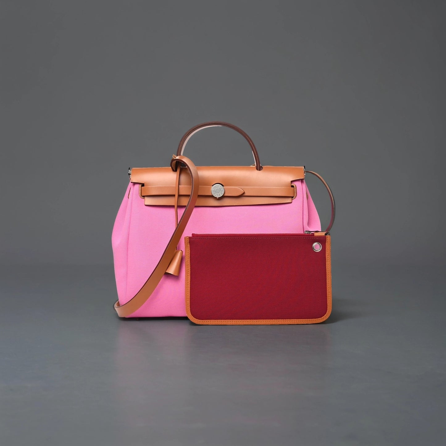 Toile Officier Vache Hunter Verso Herbag Zip PM 31 Bubblegum Rubis Naturel