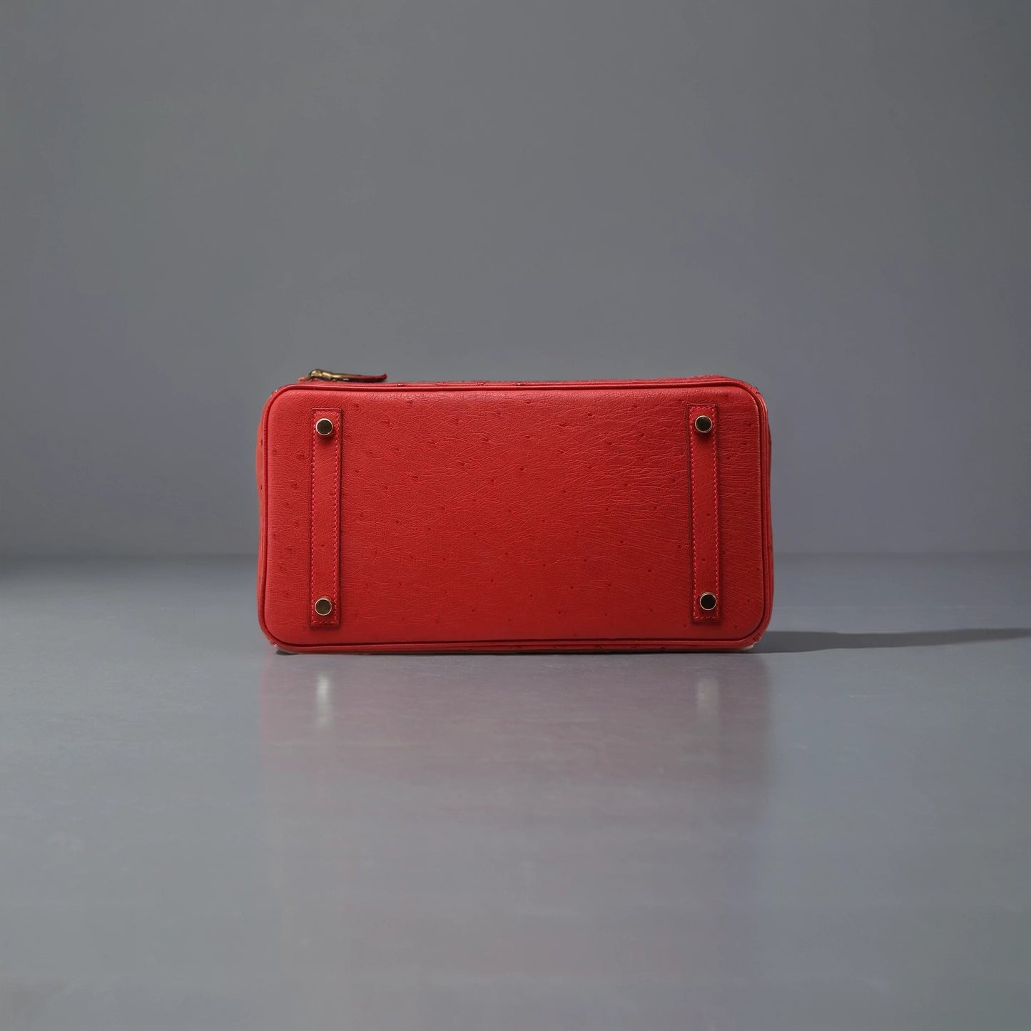 Ostrich Birkin 35 red
