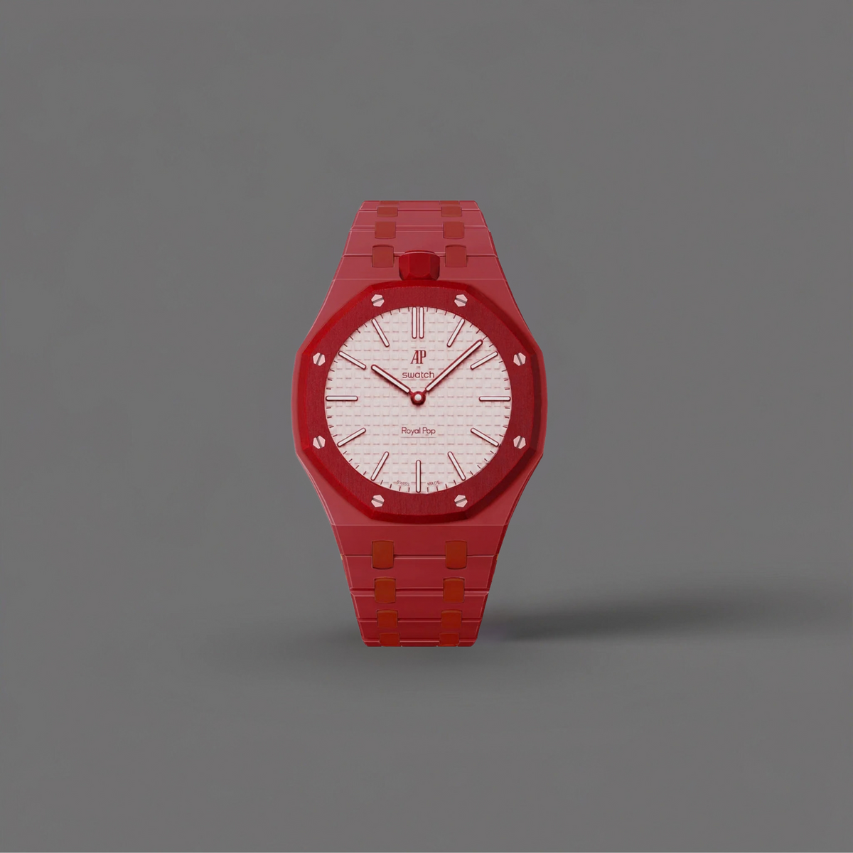 Audemars Piguet X Swatch Royal Pop OTTO ROSSO With Strap